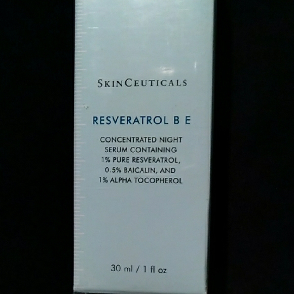 SkinCeuticals Resveratrol B E Night Serum  1oz/30ml. - Picture 2 of 3